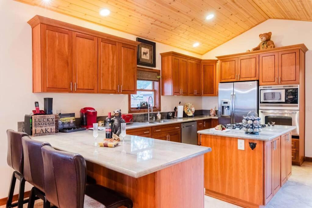 Lake Time Villa New Luxury With Hot Tub Big Bear Lake Exterior photo