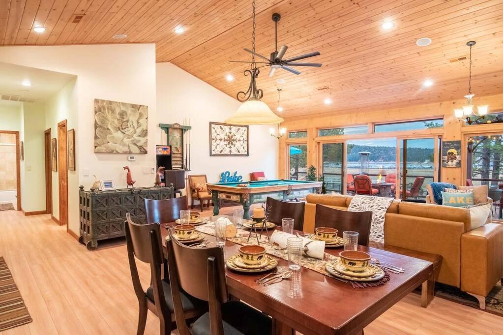 Lake Time Villa New Luxury With Hot Tub Big Bear Lake Exterior photo