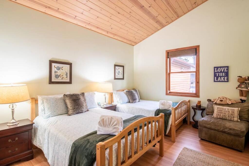 Lake Time Villa New Luxury With Hot Tub Big Bear Lake Exterior photo